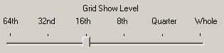 16th Note Grid Show Level